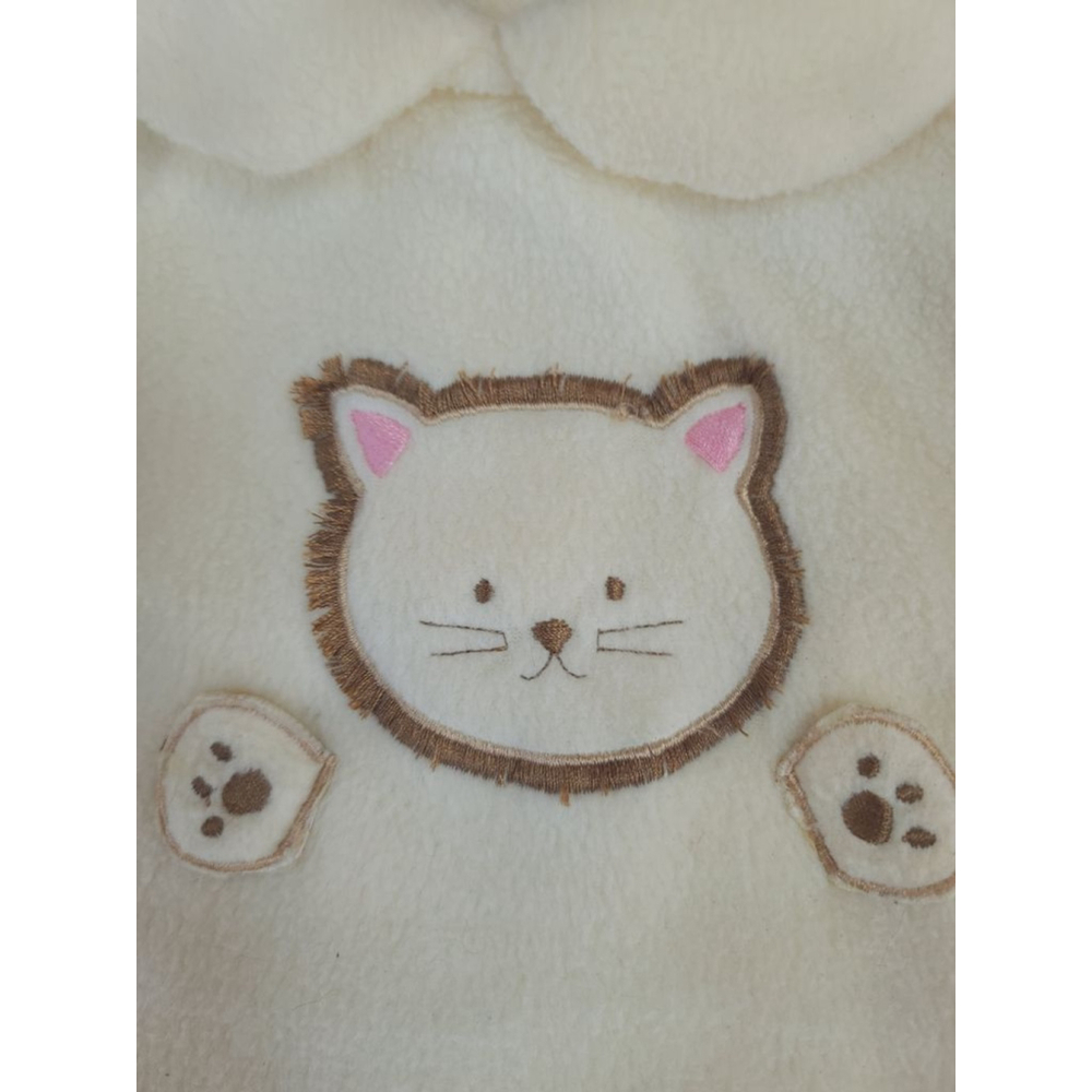 Baby Q Cream Leopard Baby Outfit 6-9M - Picture 9 of 9